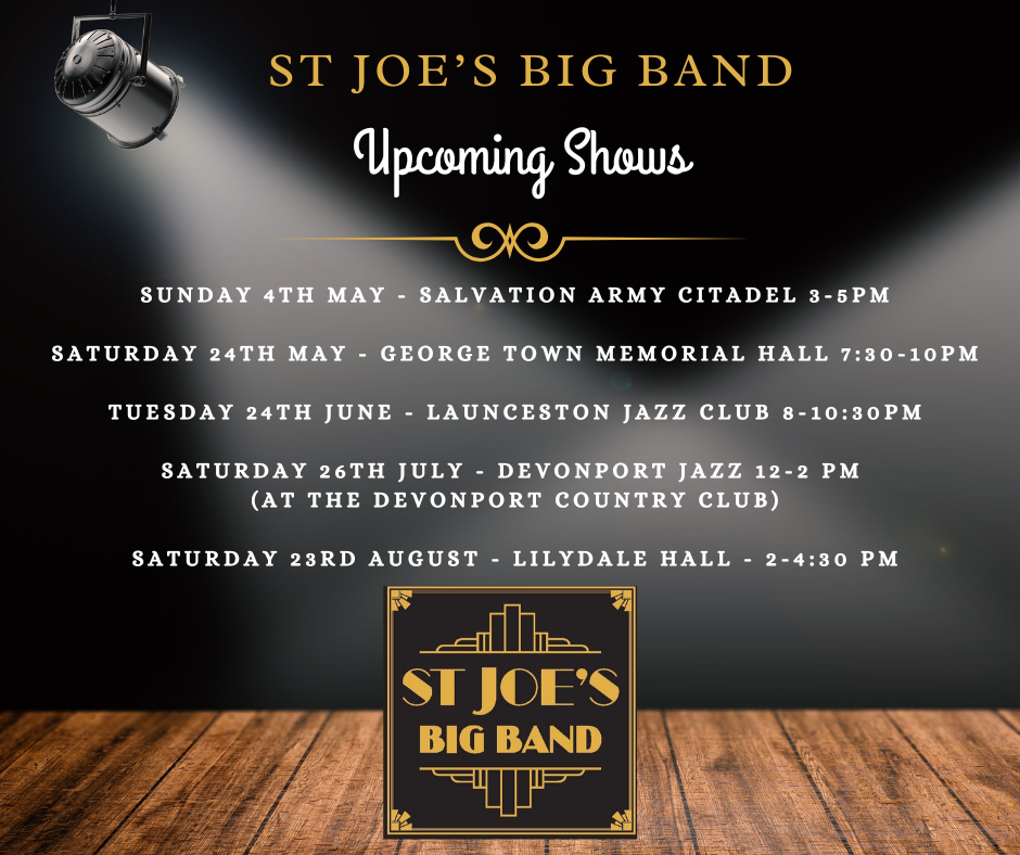 St Joes Upcoming Gigs